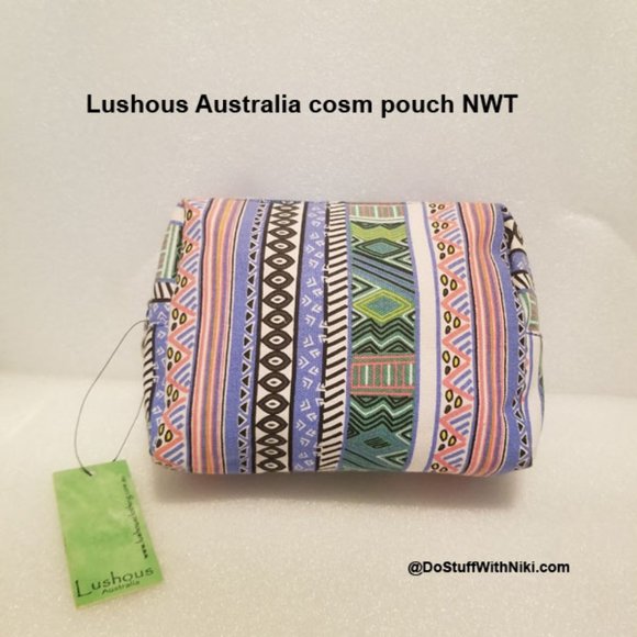 Lushous Australia multi color pouch - Picture 1 of 6